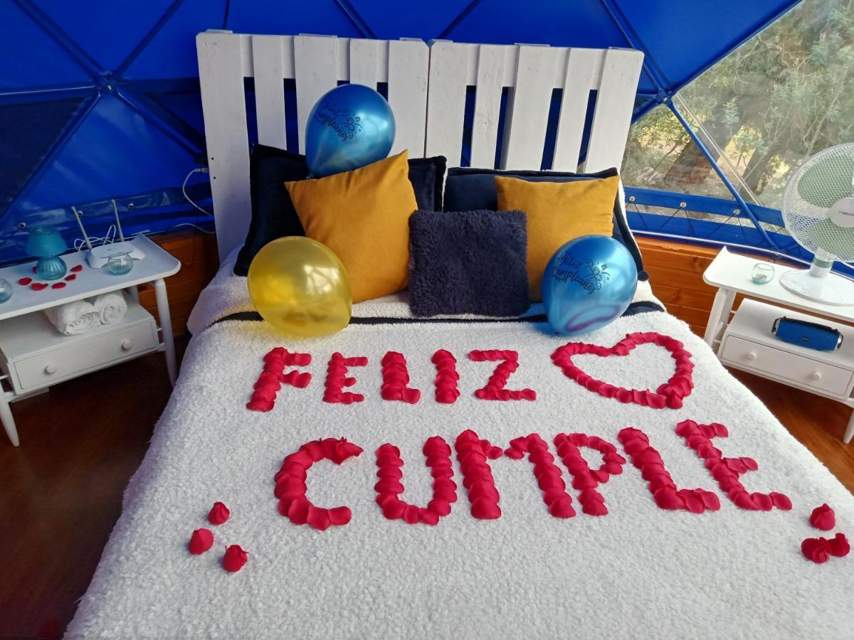 Glamping Blue Hotel Guatavita Eksteriør billede