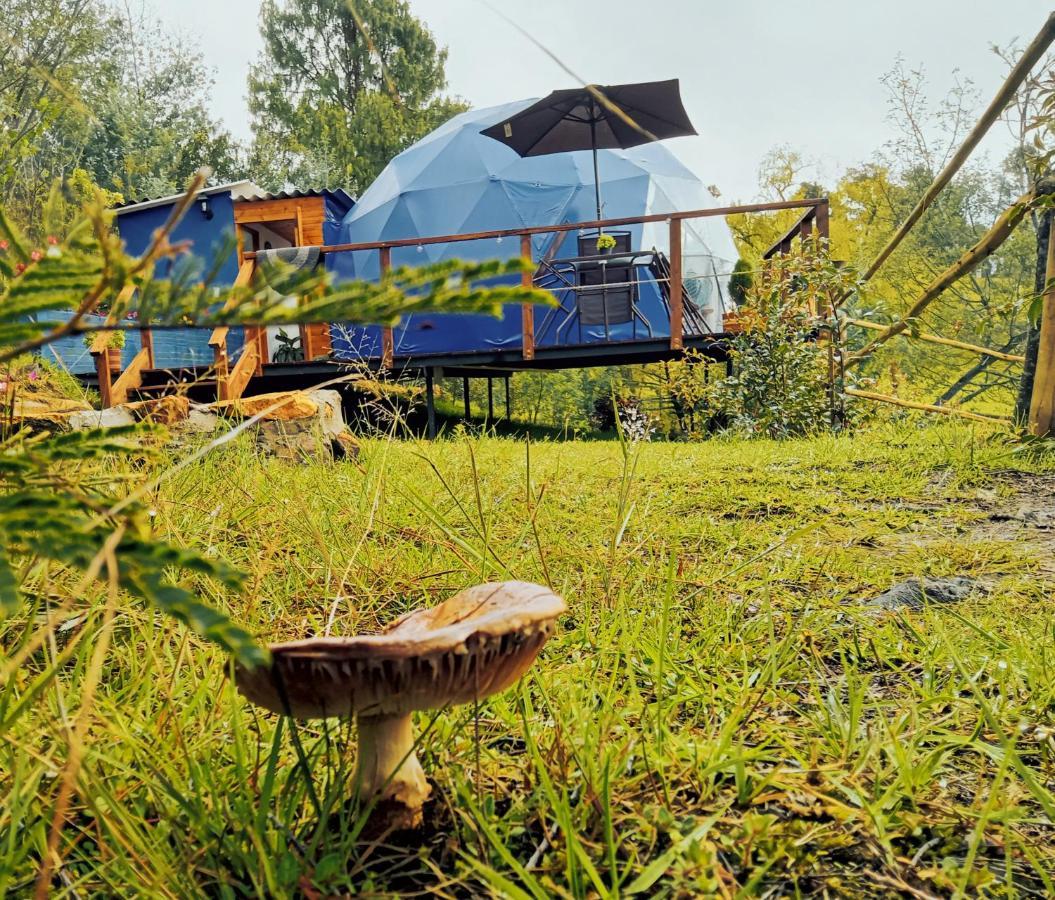 Glamping Blue Hotel Guatavita Eksteriør billede